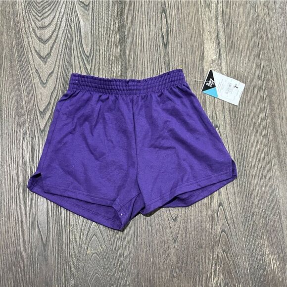 Soffee G Athletic Shirts Drawstring Elastic Waist Pull On Purple L 12-14 NWT - Picture 1 of 5
